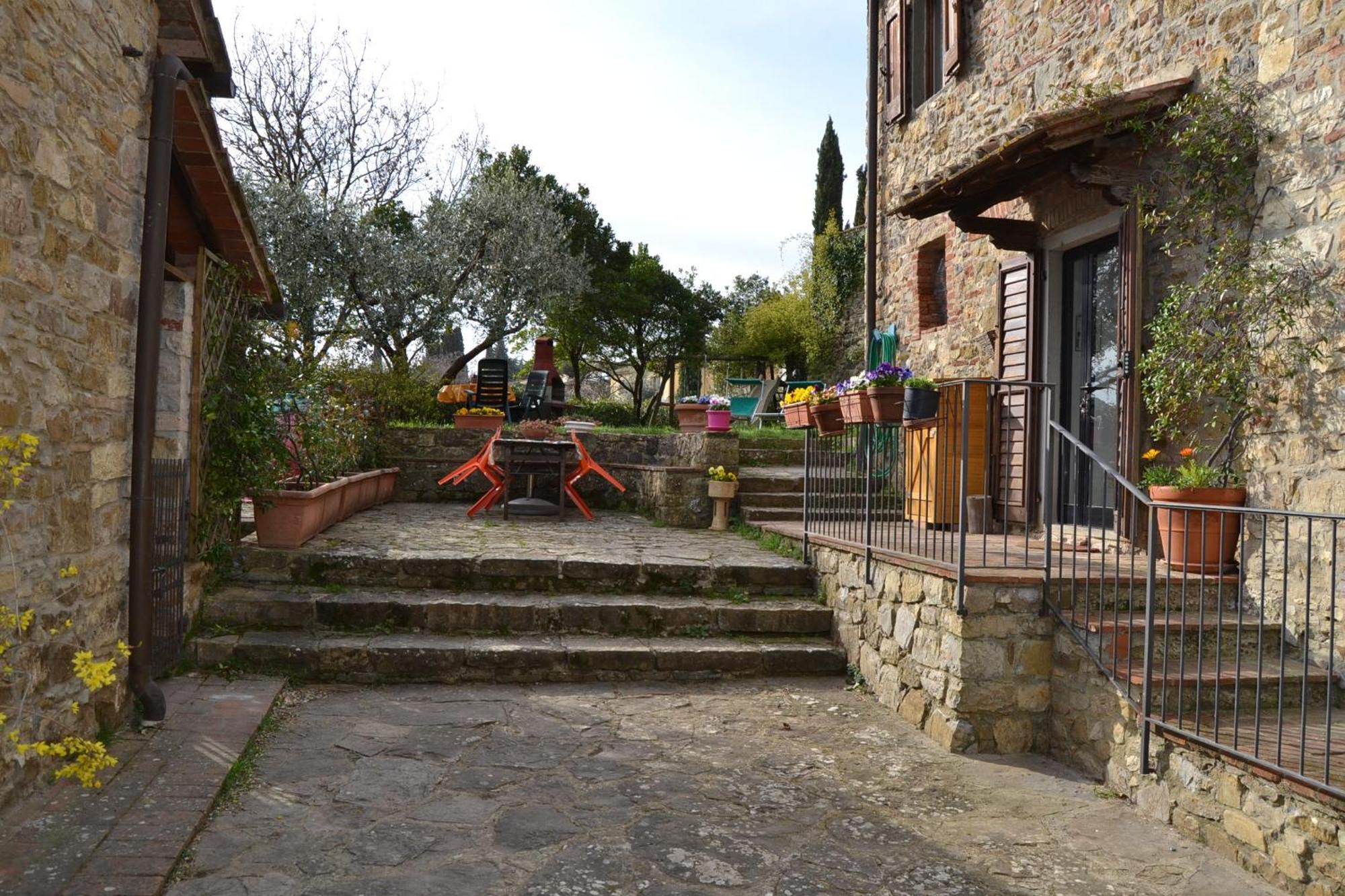 Agriturismo Podere La Casa Lägenhet Panzano in Chianti Exteriör bild