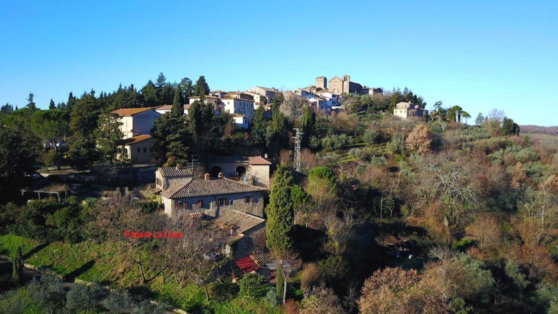 Agriturismo Podere La Casa Lägenhet Panzano in Chianti Exteriör bild
