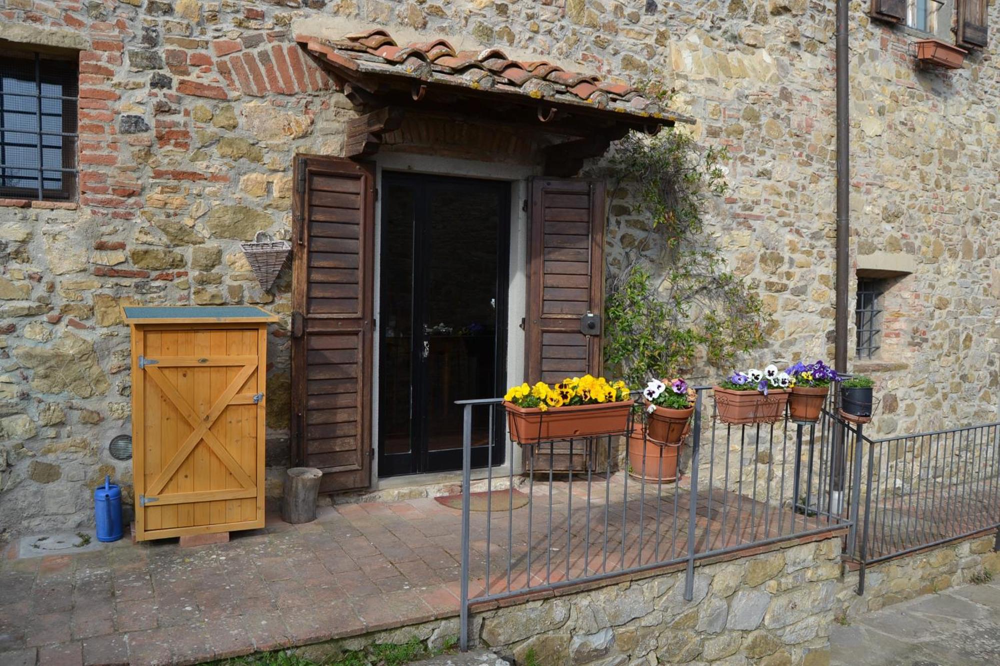 Agriturismo Podere La Casa Lägenhet Panzano in Chianti Exteriör bild